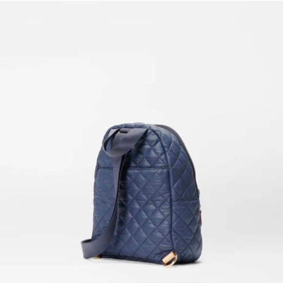 MZ Wallace Uni Backpack Color: Navy $165 - Picture 2 of 6